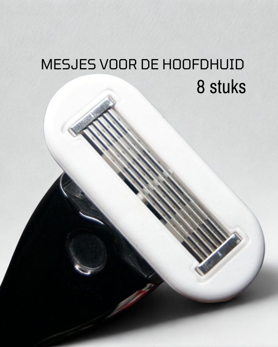 SCALP RAZOR BLADES [8 stuks-losse mesjes]